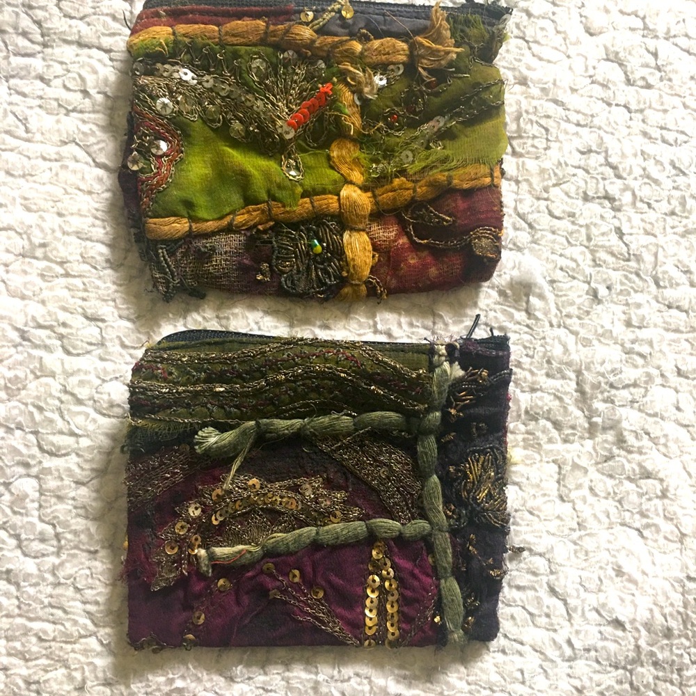 Zipped little purses